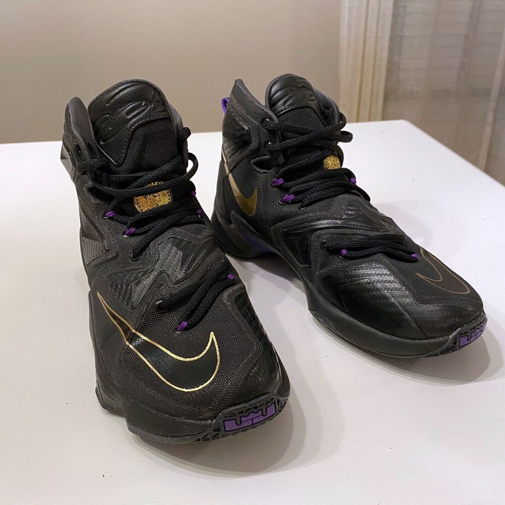 Nike LeBron James 13 Pot of Gold‎ 2015 NBA Basketball Men’s Sneakers US Size 7.5
